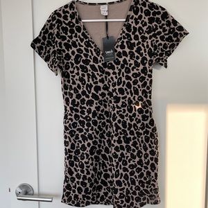 Smash + Tess Leopard T-Shirt Dress